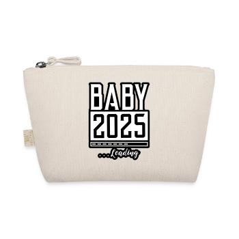 Bébé 2025 Chargement Babyshower - Trousse biologique - nature - Devant