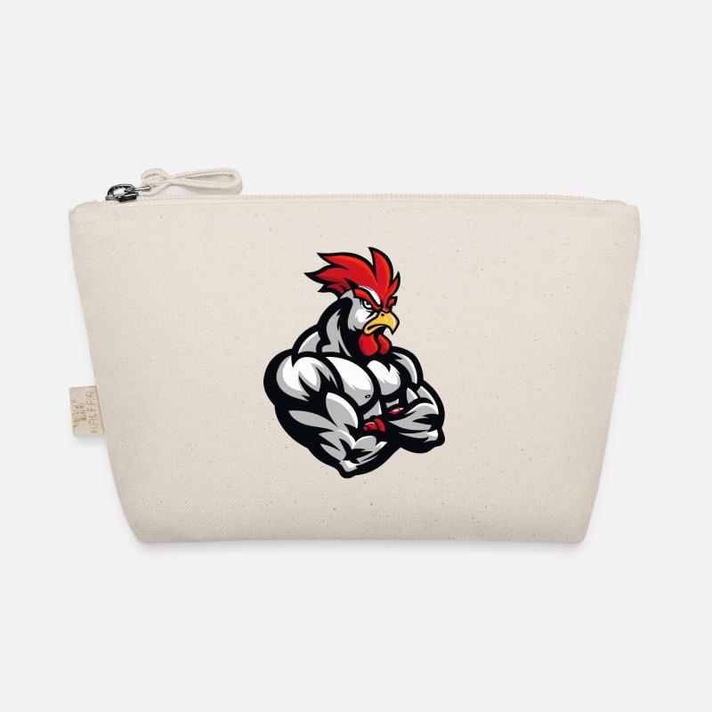 Rooster Comic Organic Pouch