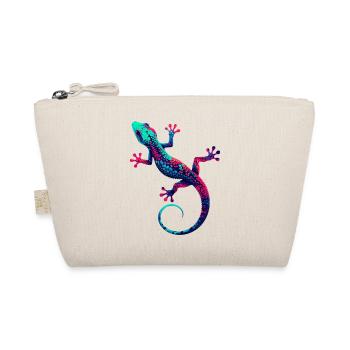 Gecko - Bio-Täschchen - Natur - Vorne