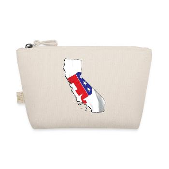 Republican Flag in California State Landkarte - Bio-Täschchen - Natur - Vorne