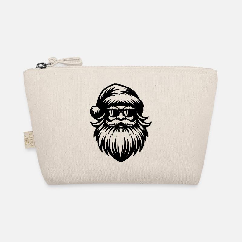 Weihnachtsmann im Chill-Modus Bio-Täschchen