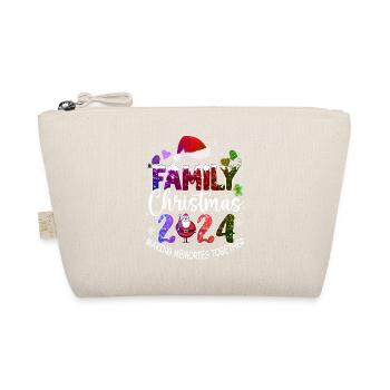Christmas tape background movie holiday design - Organic Pouch - nature - Front