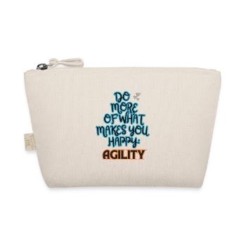 Agility Do more of what makes you blue/orange - Organic Pouch - nature - Front