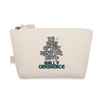 Rally Obedience Do more of what makes you happy gr - Bio-Täschchen - Natur - Vorne