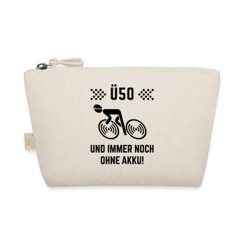 Ü50 Und Immer Noch Ohne Akku! (Fahrrad Rennrad B) - Bio-Täschchen - Natur - Vorne