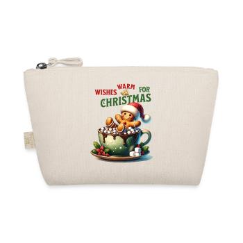 Gingerbread Man, Christmas, gingerbread, Christmas - Organic Pouch - nature - Front