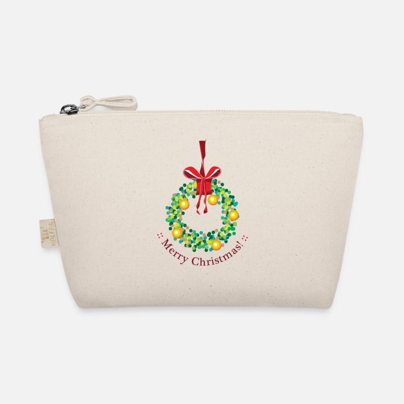 Joyeux Noël! Joyeux Noël 2024 Couronne Trousse biologique