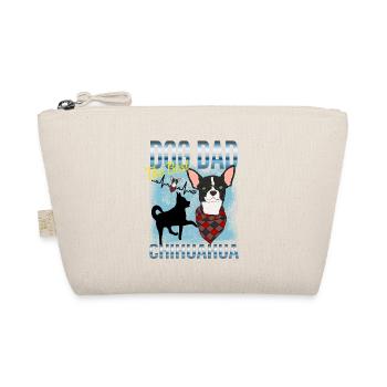 Chihuahua Owner - The Best Dog Dad - Organic Pouch - nature - Front