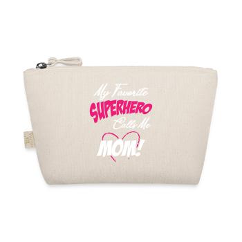 My Favorite Superhero Calls Me Mom - Bio-Täschchen - Natur - Vorne