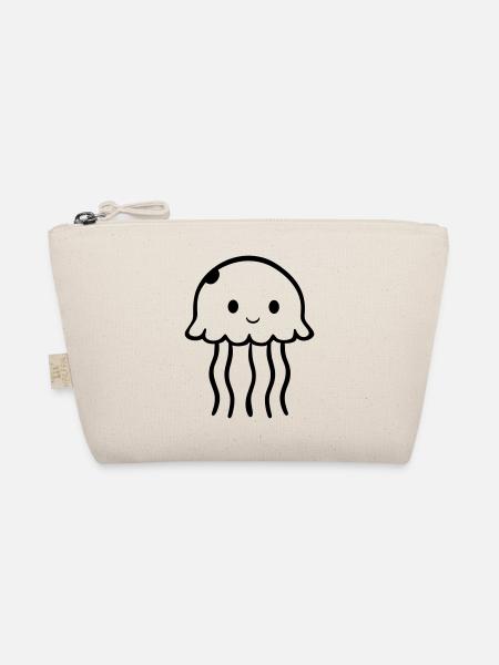 Jellyfish - Organic Pouch - nature - Front