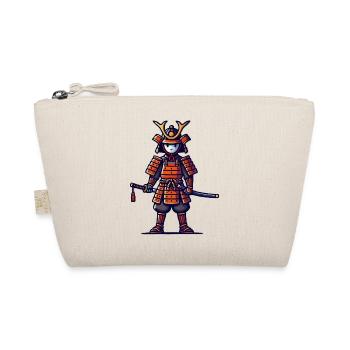 Samurai Comic - Bio-Täschchen - Natur - Vorne