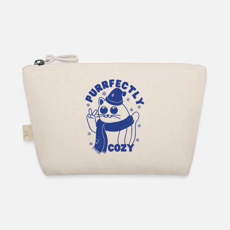 Schnurrend gemütlich Bio-Täschchen