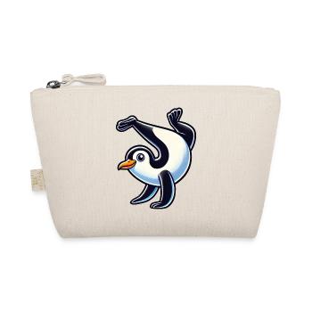 Pingouin Équilibre sur les mains Mignon Comique Gymnastique - Trousse biologique - nature - Devant