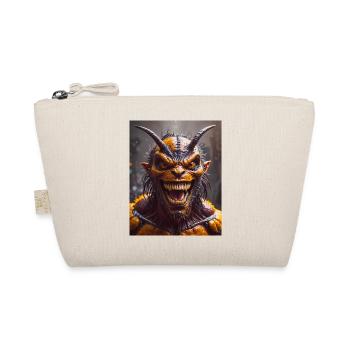 mutant monster half men half insect African bee - Organic Pouch - nature - Front