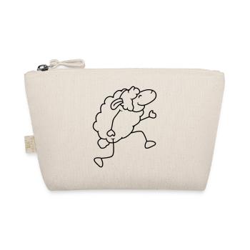 Les moutons se promènent joyeusement, dansent fièrement, font de la randonnée - Trousse biologique - nature - Devant