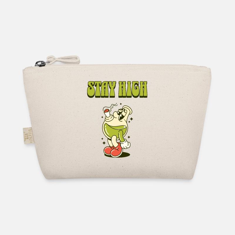 Stay High – Fun Bottle Design Organic Pouch