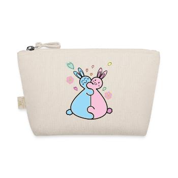 Paire de lapins - Trousse biologique - nature - Devant