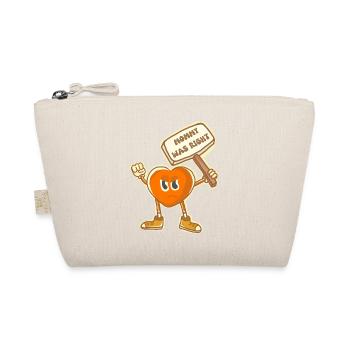 Mama hatte recht, Retro-Kunst. petiteToulon - Bio-Täschchen - Natur - Vorne