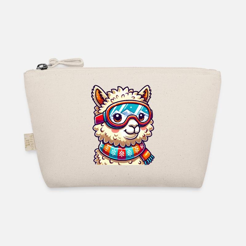 Lama Comic Skibrille Bio-Täschchen