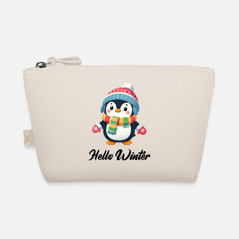 Penguin Comic Winter Organic Pouch