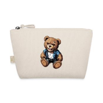Teddy - Rock on ! - Organic Pouch - nature - Front