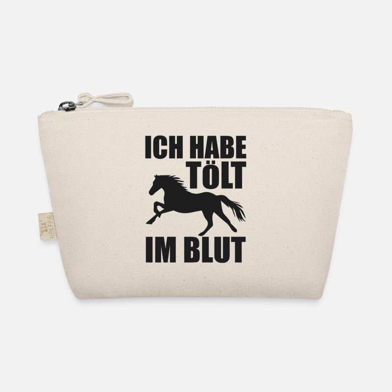Isländer Islandpferd Islandpferde Geschenk Bio-Täschchen