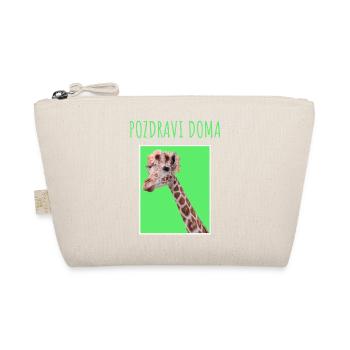 POZDRAVI DOMA MAJICA - Bio-Täschchen - Natur - Vorne