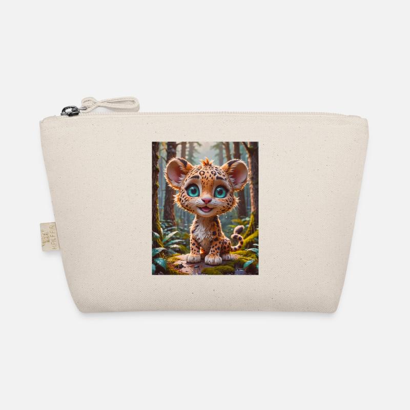 animaux africains super mignons – Léopard Trousse biologique