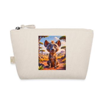 super cute african animals– harpy - Organic Pouch - nature - Front