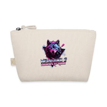 Mexx Wolf Retro Design - Bio-Täschchen - Natur - Vorne
