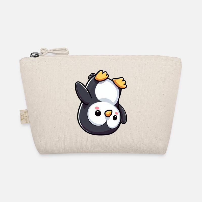 Mignon Pingouin Poirier Dessin animé Chibi Trousse biologique