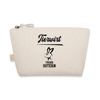 Tierwirt Ostern Geschenk Landwirt Meister Azubi - Bio-Täschchen - Natur - Vorne