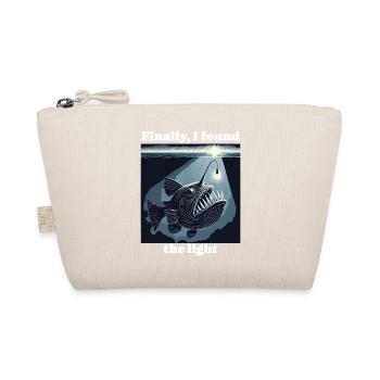 Anglerfish Found The Light Angler Fish - Organic Pouch - nature - Front