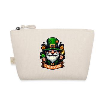 Lucky Gnome - Leprechaun de la Saint-Patrick - Trousse biologique - nature - Devant