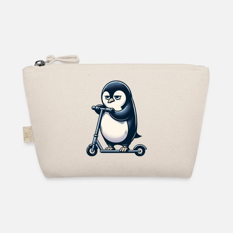Carlin sur kickroller chien drôle Trousse biologique