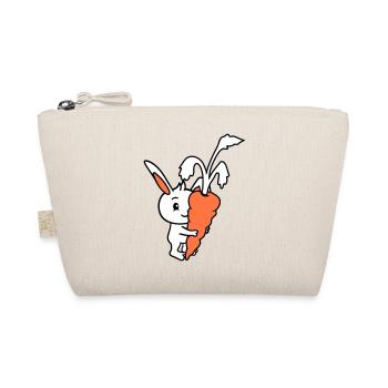 Lapin Gros Énorme Carotte Carotte Amour Faim Délicieux - Trousse biologique - nature - Devant