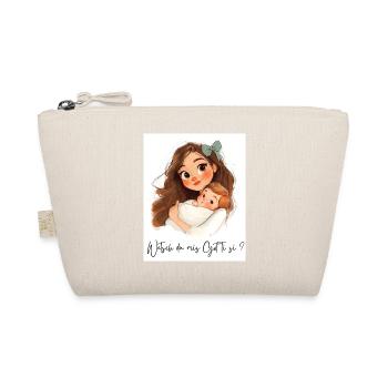 Allez-vous être parrain ? – Cadeau pour Gotti - Trousse biologique - nature - Devant