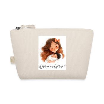 Allez-vous être parrain ? – Cadeau pour Gottis - Trousse biologique - nature - Devant