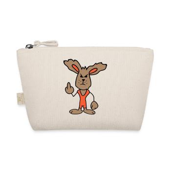 Lapin Majeur Montrer Méchant Coquin Insultant - Trousse biologique - nature - Devant