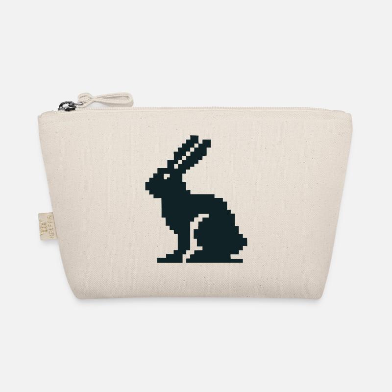 hase pixel Bio-Täschchen