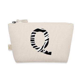 Lettre q zèbre - Trousse biologique - nature - Devant