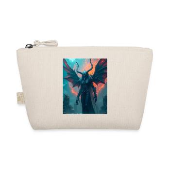 Chernobog, Slavic dark god of chaos and destructio - Organic Pouch - nature - Front