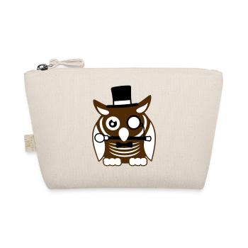 Sir hibou chapeau haut de forme monocle verres riches M. - Trousse biologique - nature - Devant