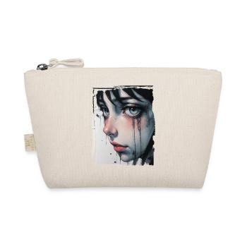 Fille d’anime avec des larmes - Trousse biologique - nature - Devant
