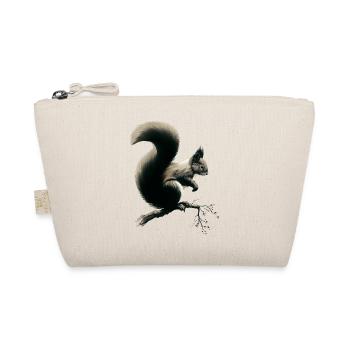 Squirrel on branch - Organic Pouch - nature - Front
