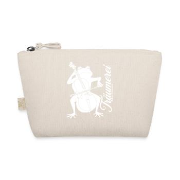 Frog plays cello reverie - Organic Pouch - nature - Front