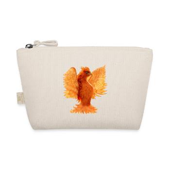 Simurgh : Néon Émeraude Regard, Oiseau ardent - Trousse biologique - nature - Devant