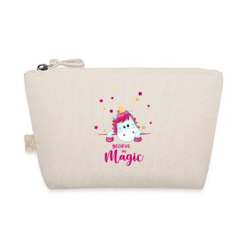 Einhorn Magie - Bio-Täschchen - Natur - Vorne