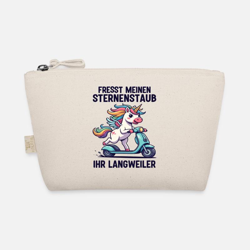 Roller-Einhorn Bio-Täschchen