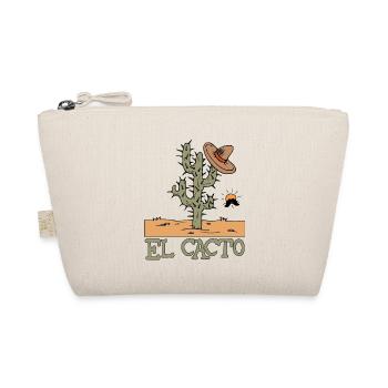 el cacto 1 - Bio-Täschchen - Natur - Vorne